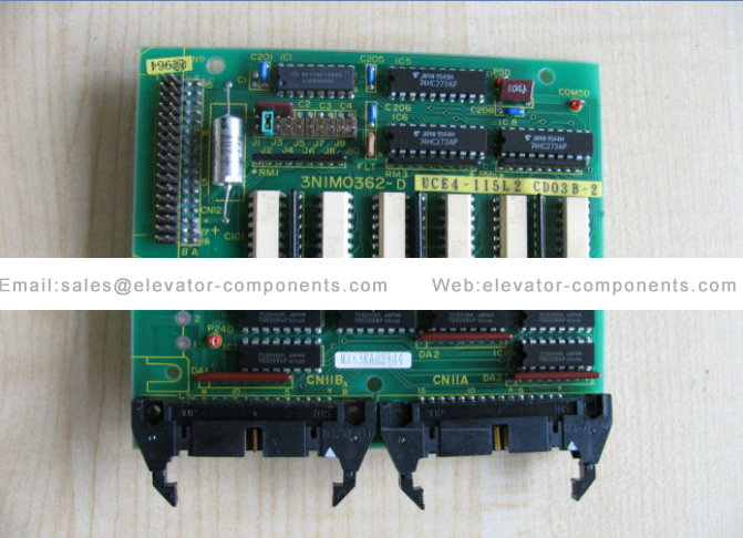 Toshiba PCB 3N1MO362-D UCE4-115L2 CD03B-2 Expansion Board FUJILF Elevator Spare Parts