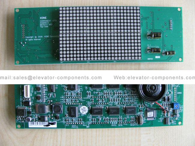 KONE PCB KM863270G02 Control Landing Display Board FUJILF Elevator Spare Parts