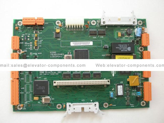 KONE PCB KM763640G01 LCECPUNC Main Board  FUJILF Elevator Spare Parts