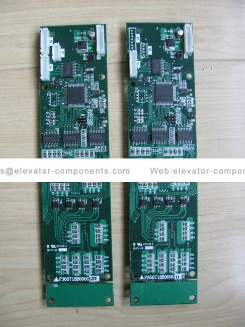 Mitsubshi Elevator P366718B000G06 PCB Display Board FUJILF Elevator Spare Parts