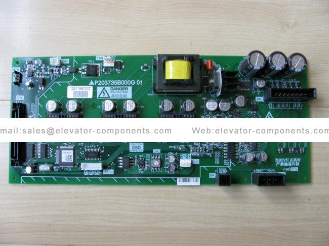 Mitsubshi Elevator P203735B000G01 PCB Inverter Drive Board FUJILF Elevator Spare Parts