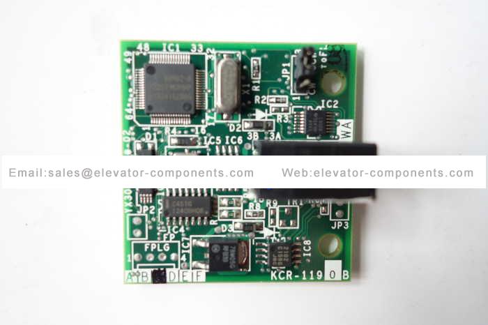 Mitsubshi Elevator KCR-1190B Machine Room Less Lift PCB Weighing Board FUJILF Elevator Spare Parts