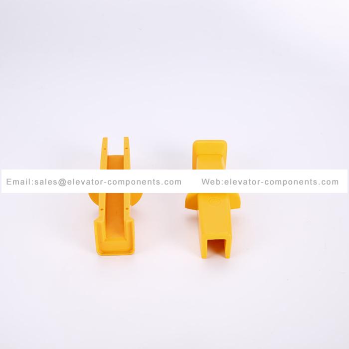 Mitsubishi Lift Parts 125mm×16mm Elevator Guide Shoe Boot Lining FUJILF Elevator Spare Parts