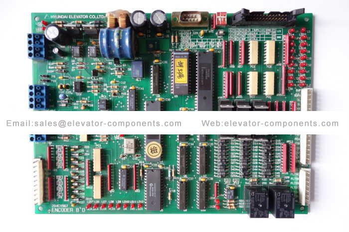 HYUNDAI Elevator 204C1567 PCB Encoder Board FUJILF Elevator Spare Parts