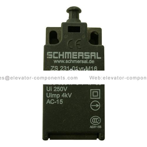 Schmersal Elevator ZS231 Manual Speed Limiting Switch FUJILF Elevator Spare Parts