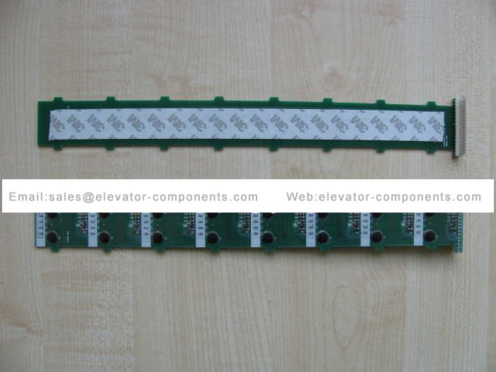 KONE Elevator KM616530G01 Car 8 Button PC Board FUJILF Elevator Spare Parts