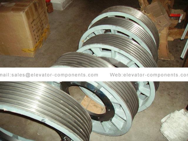 Mitsubishi Elevator 620HC-6-12 Traction Sheave FUJILF Elevator Spare Parts