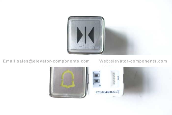 Mitsubishi Elevator P235804B000G04 COP LOP Push Button FUJILF Elevator Spare Parts