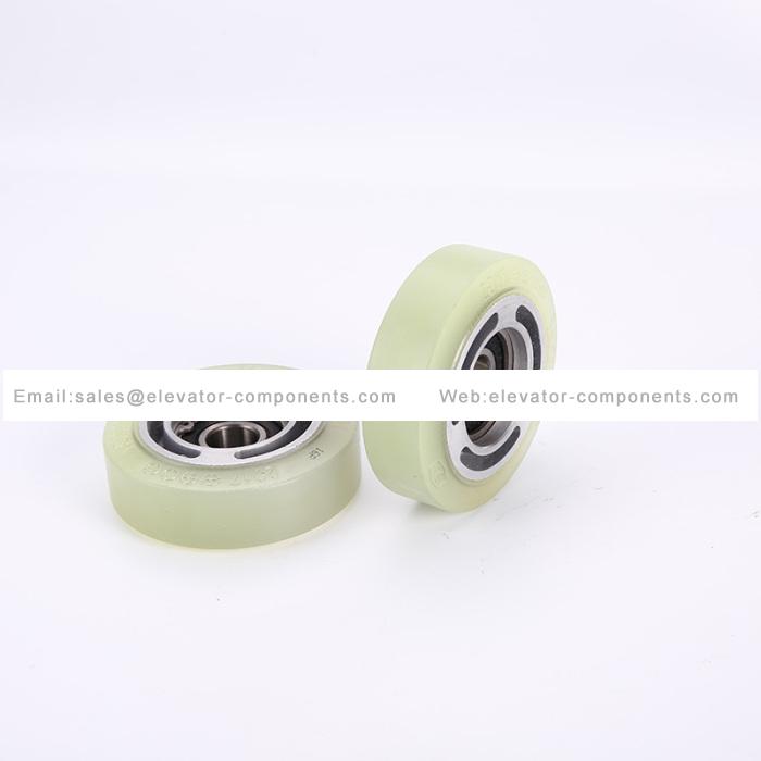 Hitachi Escalator Lift Spare Parts 80x23mm YS004C332 Step Roller FUJILF Elevator Spare Parts