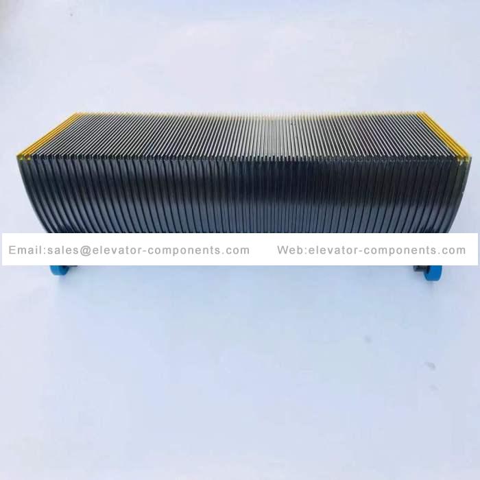 Thyssen Escalator Spare Parts Step Black Aluminum Alloy W8626 FUJILF Elevator Spare Parts