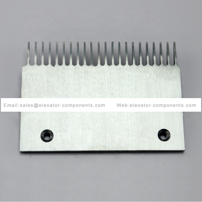 Otis Escalator Lift Spare Parts XAA453AV2 Silver Aluminium Comb Plate FUJILF Elevator Spare Parts