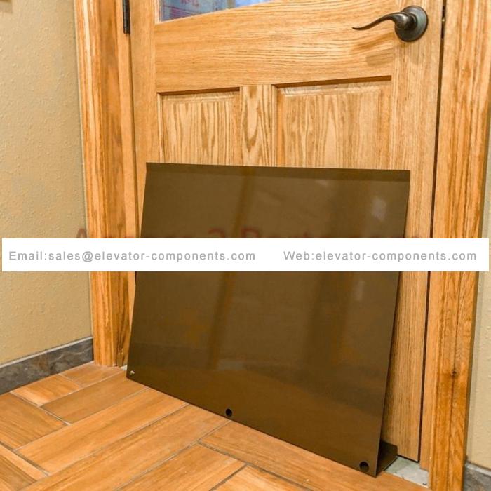 Elevator Metal Door Baffle - Brown FUJILF Elevator Spare Parts