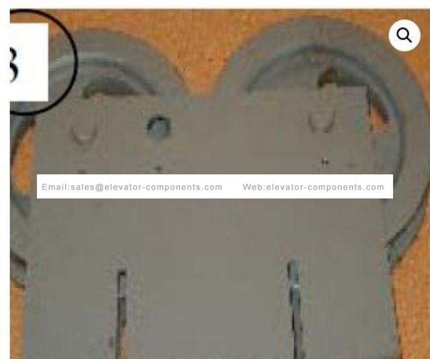Elevator Inclinator Elevette Double Rail Sheave FUJILF Elevator Spare Parts