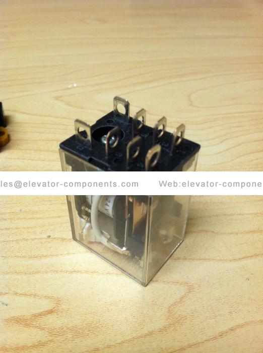 Elevator Inclinator Relay - 24VAC LY2N DPDT FUJILF Elevator Spare Parts