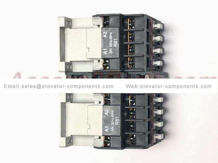 Elevator Inclinator Winding Drum Contactor Set FUJILF Elevator Spare Parts