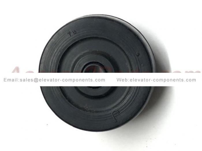 Elevator Waupaca elevator Auxiliary black rollers FUJILF Elevator Spare Parts