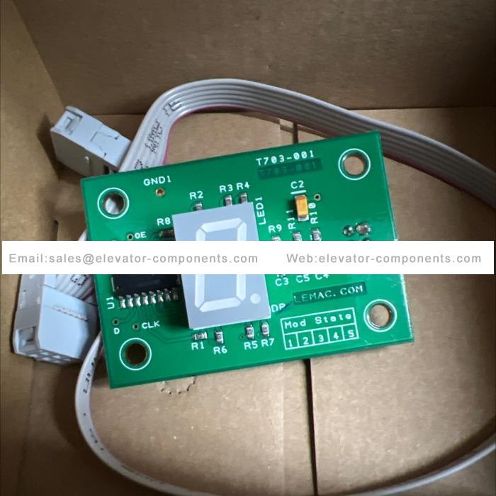 Elevator Acorn/Brooks 130 outdoor digital display & lead assy kit FUJILF Elevator Spare Parts