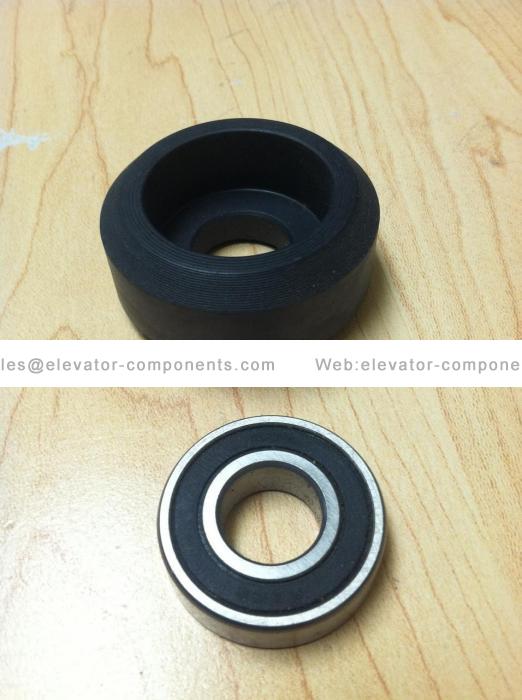 Elevator Thyssenkrupp SL-42 Stair-glide DC guide wheels FUJILF Elevator Spare Parts