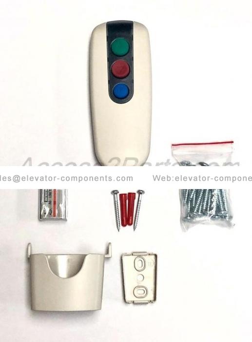 Elevator Stairlift 3-Button Remote - 9 volt battery FUJILF Elevator Spare Parts