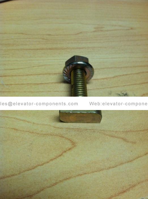 Elevator Thyssenkrupp Citia Rail End Cap T-bolt and nut FUJILF Elevator Spare Parts