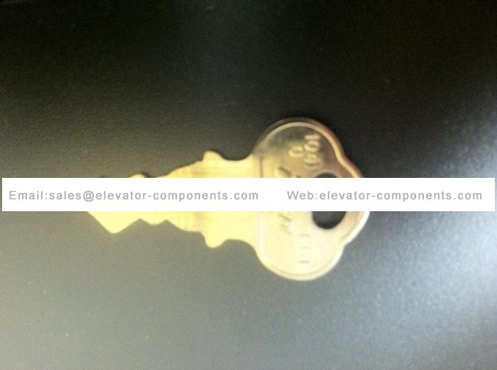 Elevator Kafka Commercial Hoistway Door Key FUJILF Elevator Spare Parts