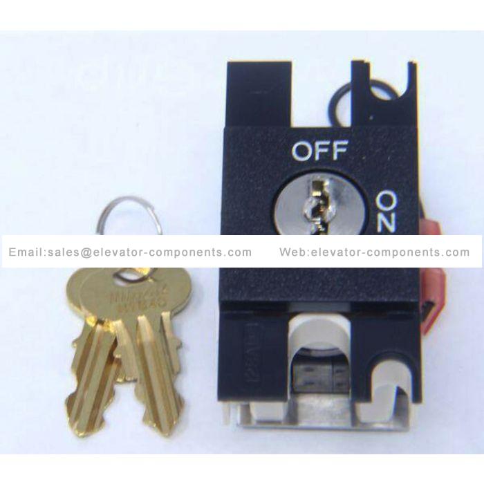 Elevator SWITCH KEY ASSEMBLY CAR CALL REGISTRATION 171AR11 FUJILF Elevator Spare Parts