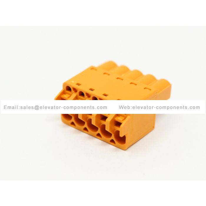 Elevator CONNECTOR CAGC PLUGF 180 DEG 5.08MM 1 X 5 PIN 292JD5 292PG005 FUJILF Elevator Spare Parts